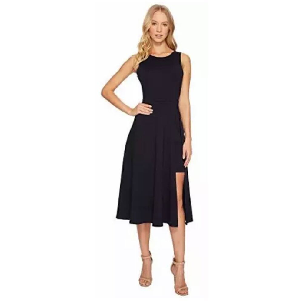 Susana Monaco Christa Dress Navy Sz M